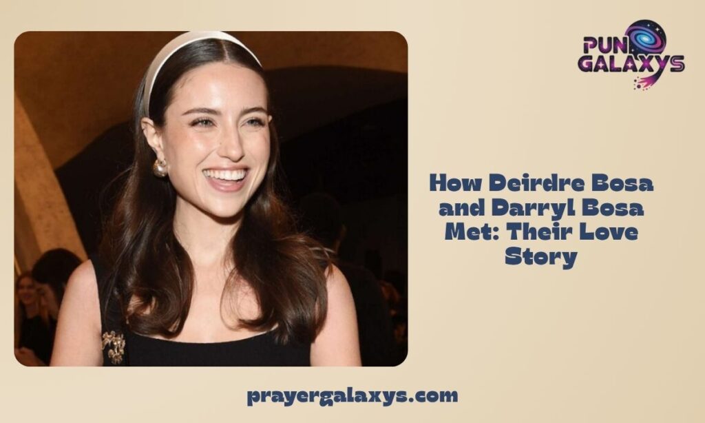 How Deirdre Bosa and Darryl Bosa Met: Their Love Story
