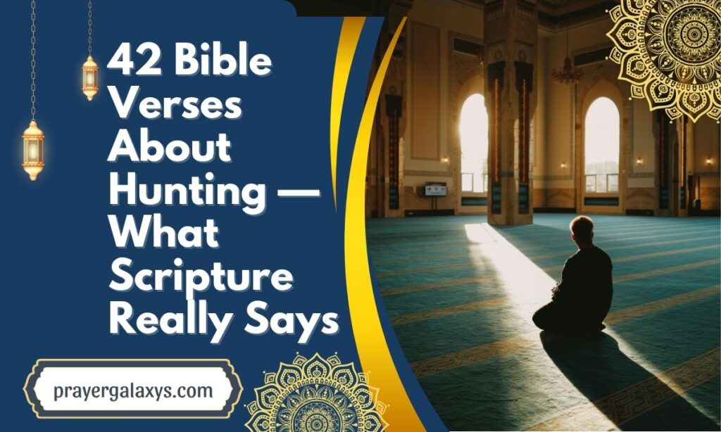 42 Bible Verses About Hunting — What Scripture Really Says