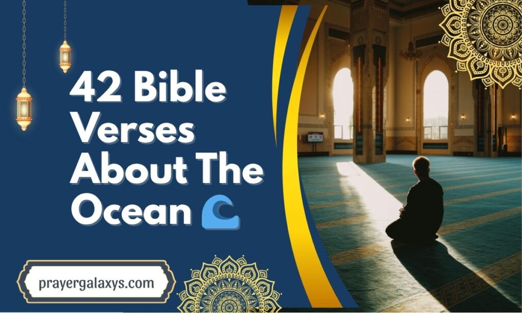 42 Bible Verses About The Ocean 🌊