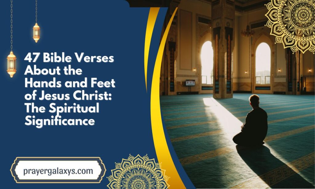 47 Bible Verses About the Hands and Feet of Jesus Christ: The Spiritual Significance